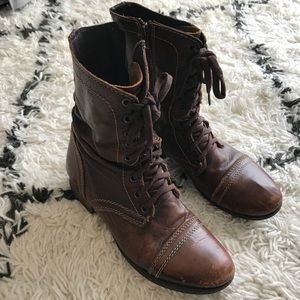 Steve Madden Troopa Combat Boots